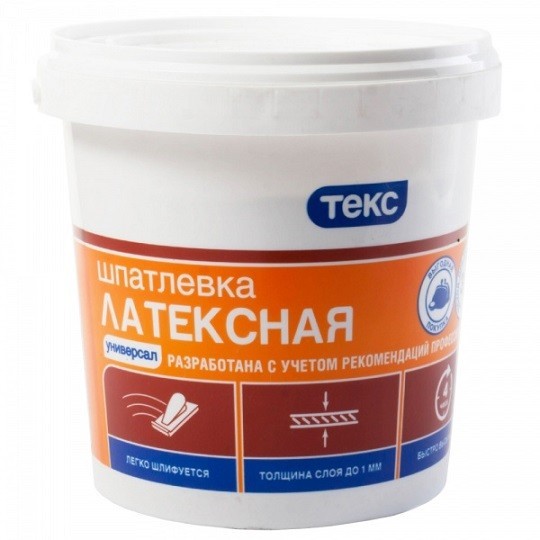 Латексная шпаклевка: сфера применения, какую лучше выбрать